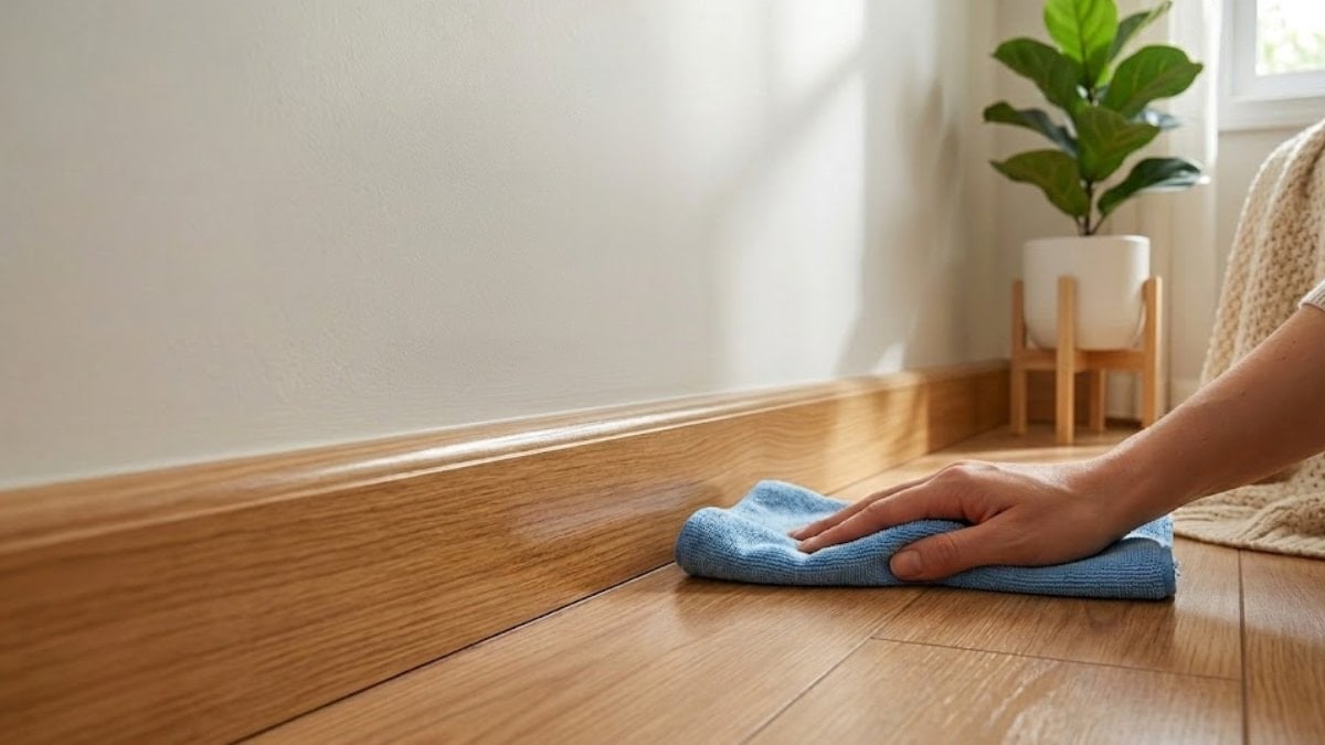 Süpürgelikler haftalarca tertemiz kalacak: İşte toz tutmayan yöntem