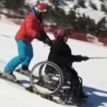 Tekerlekli sandalyeyle Ergan Dağı’nda hayalini gerçekleştirdi