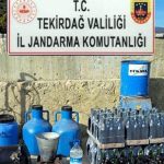 Tekirdağ’da çiftlik evine operasyon: Sahte alkol ve uyuşturucu ele geçirildi