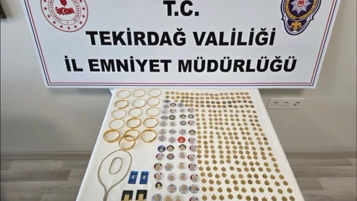 Tekirdağ’da FETÖ yalanıyla altın hırsızlığı yapan şüpheli tutuklandı