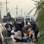 Tokat’ta nöbete giden doktor, yaralıya yolda müdahale etti