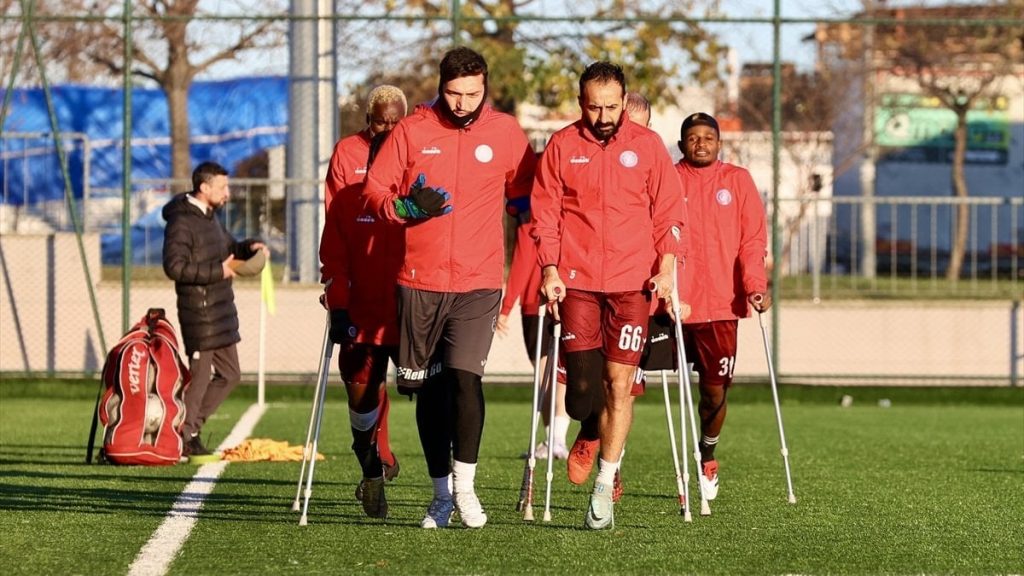 Trabzon Büyükşehir Belediyesi Ampute Futbol Takımı’nda hedef ilk 2