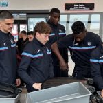 Trabzonspor, Eyüpspor maçı için İstanbul’a gitti