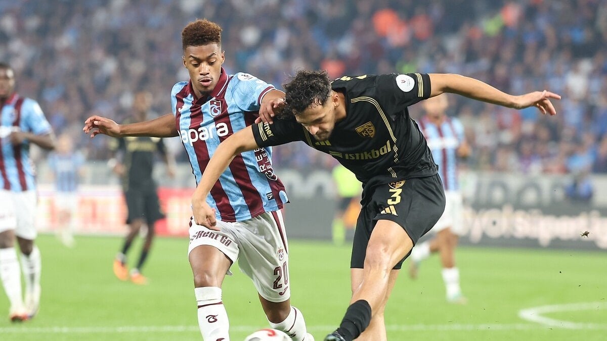 Trabzonspor ile Kayserispor, 58. kez karşı karşıya gelecek