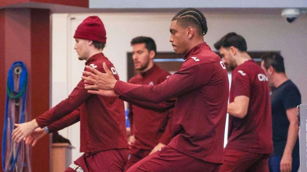 Trabzonspor’da Galatasaray maçı hazırlıkları devam ediyor
