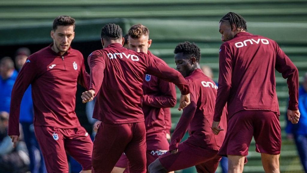 Trabzonspor’da Galatasaray maçının hazırlıkları devam etti