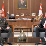 Tufan Erhürman, Kara Kuvvetleri Komutan’ın Metin Tokel’i kabul etti