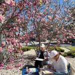 Turistler Kemer’de manolyaları resmediyor