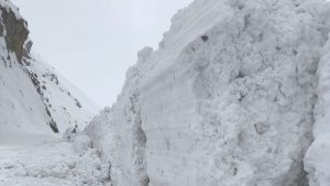 Van-Hakkari kara yoluna çığ düştü