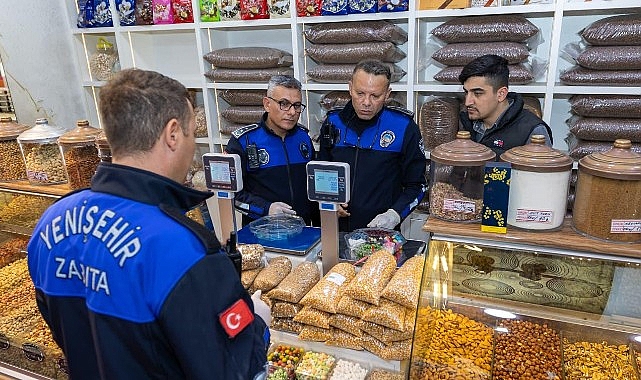 Yenişehir’de Bayram denetimi