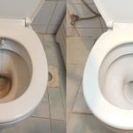 Yılların kirini saniyeler içinde söküp atıyor! İşte klozetleri bembeyaz yapan yöntem