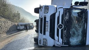 Zonguldak-Ankara kara yolunda 3 ayrı kaza: 10 yaralı