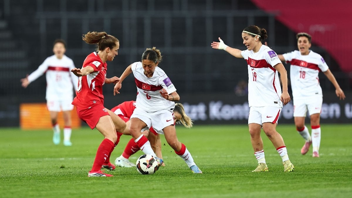 A Milli Kadın Futbol Takımı, İsviçre’ye yenildi