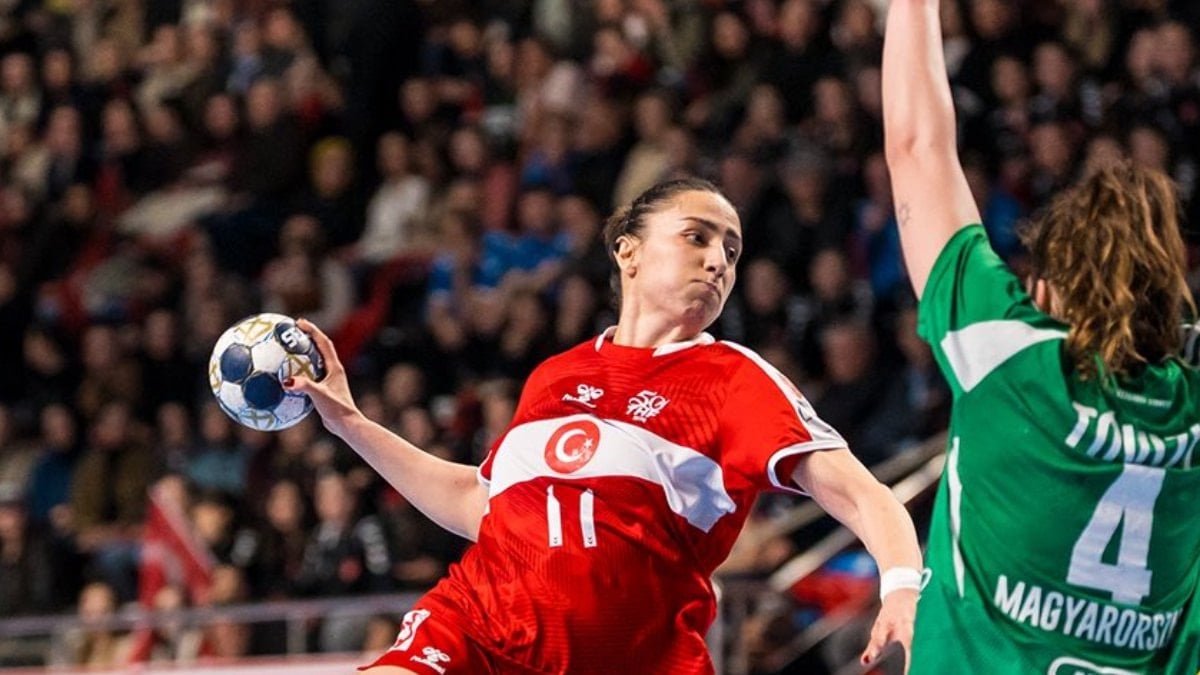 A Milli Kadın Hentbol Takımı, Macaristan’a mağlup oldu
