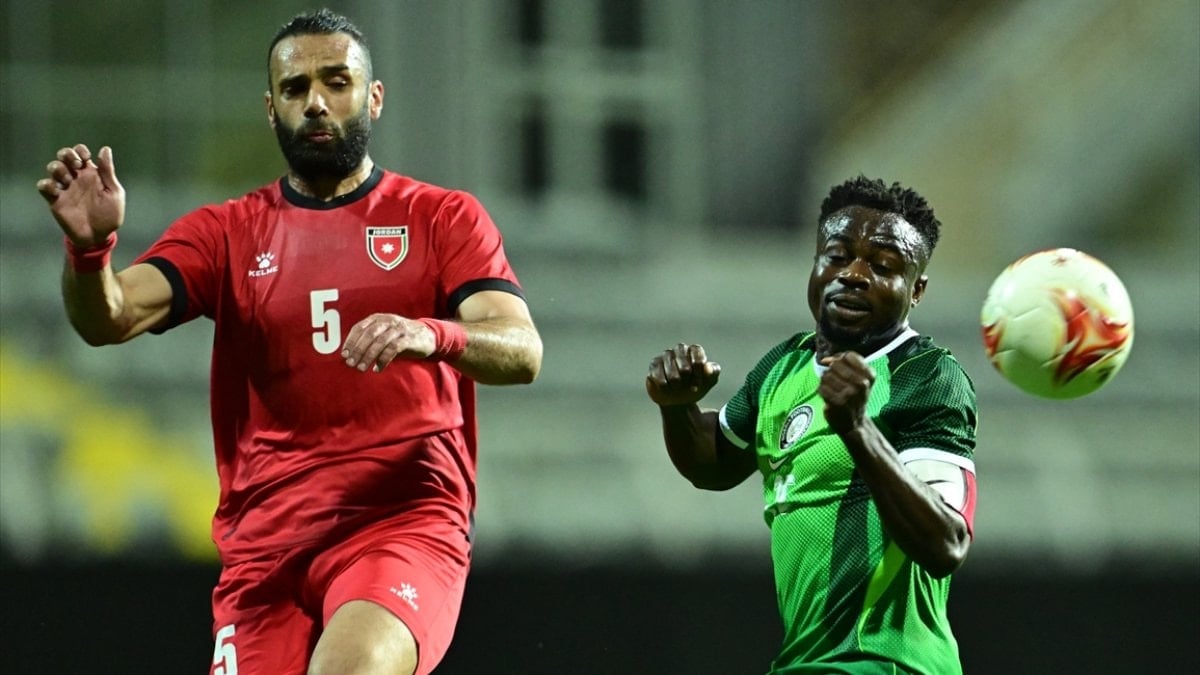 Antalya’daki maçta Ürdün ile Nijerya yenişemedi