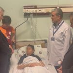 Bakanlar, Kahramanmaraş’taki okul saldırısında yaralanan öğrencileri ziyaret etti