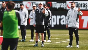 Beşiktaş, Samsunspor maçı hazırlıklarına devam etti