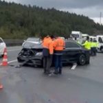 Bolu’da 10 araç birbirine girdi: 6 yaralı