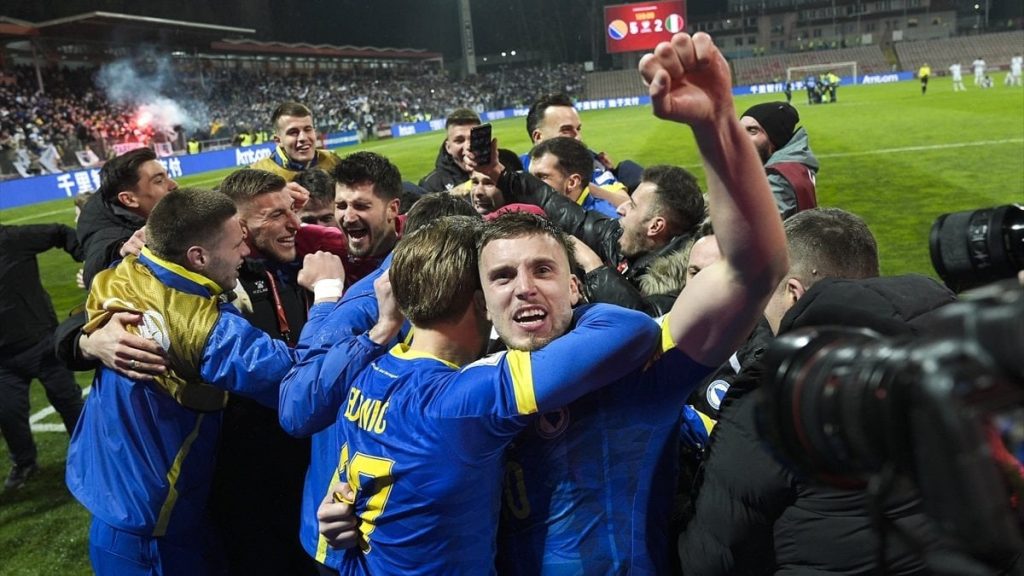 Bosna Hersek’ten tarihi zafer! İtalya’yı geçip Dünya Kupası’na gittiler