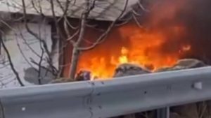 Bursa’da bağ evinde yangın çıktı