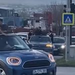 Bursa’da düğün konvoyu tehlike saçtı