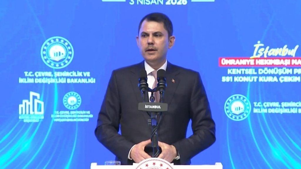 Çevre, Şehircilik ve İklim Değişikliği Bakanı Murat Kurum’dan önemli açıklamalar