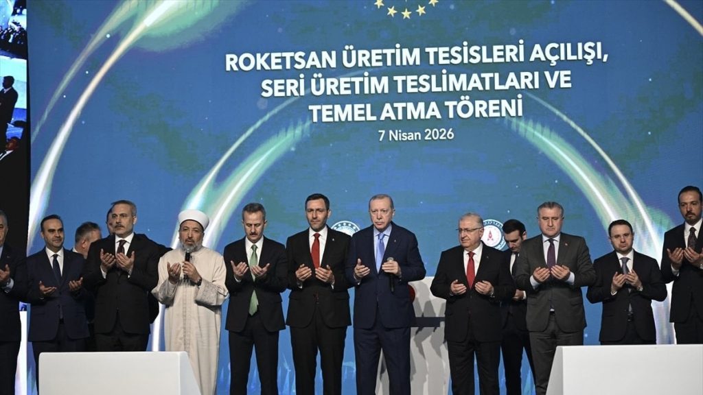 Cumhurbaşkanı Erdoğan, ROKETSAN Üretim Tesisleri Açılışı’nı dualarla gerçekleştirdi