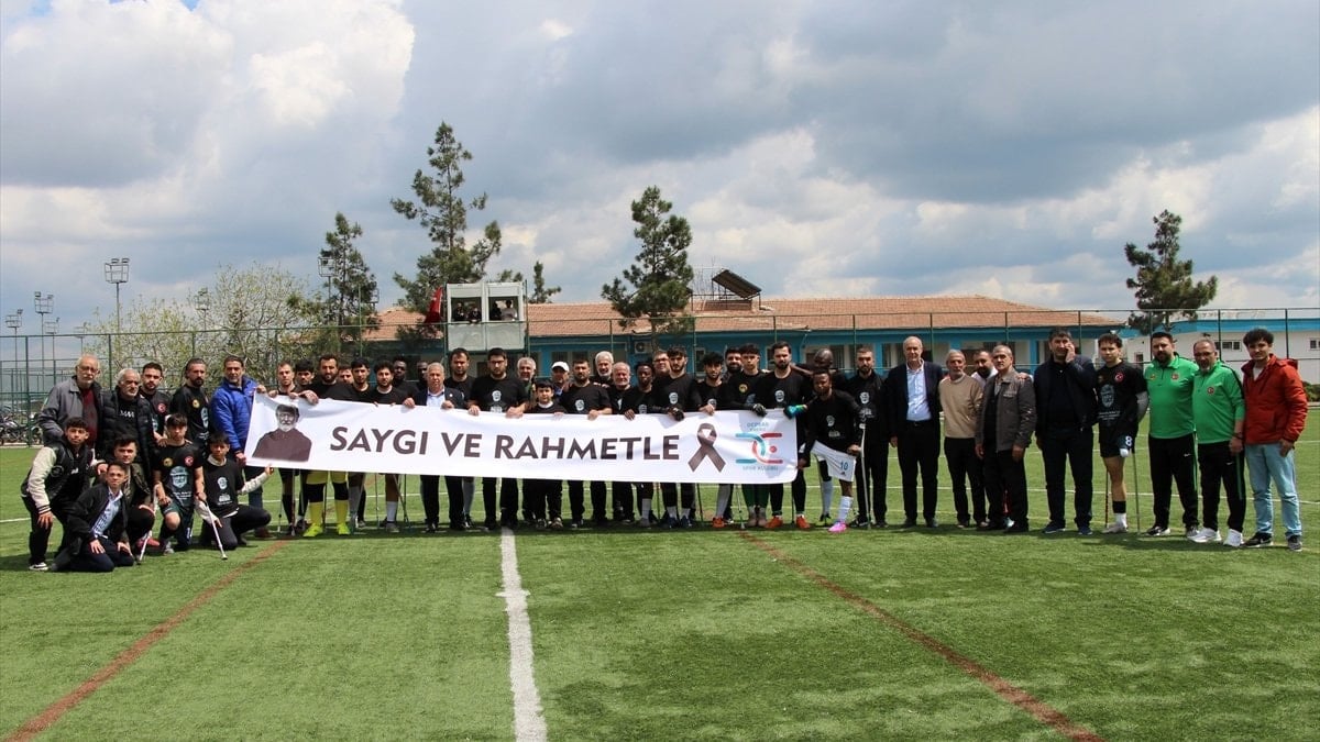 DEPSAŞ Enerji Ampute Futbol Takımı, Mustafa Bebe’yi andı