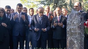 Devlet Bahçeli’den, Alparslan Türkeş’in vefat yıl dönümü için anma mesajı