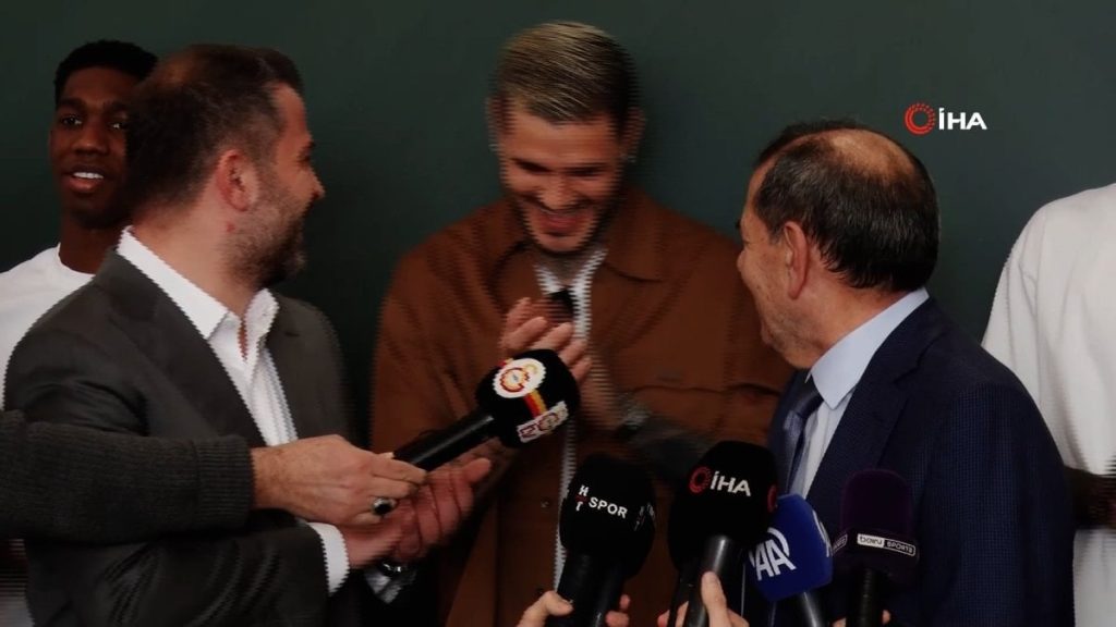 Dursun Özbek primi verdi: Mauro Icardi’nin yüzü güldü