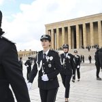Emniyet teşkilatından Anıtkabir’e ‘181. yıl’ ziyareti