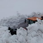 Erzincan’da 4 metreyi aşan karla mücadele