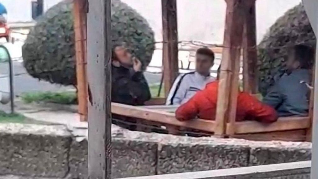 Eskişehir’de çocuk parkında rahatsız eden görüntüler