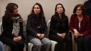 Figen Yüksekdağ ağabeyinin cenaze törenine katıldı