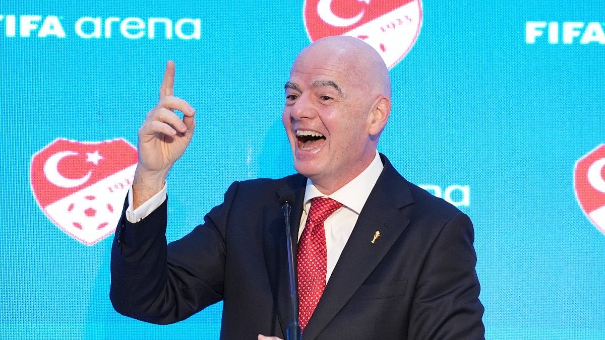 Gianni Infantino, Türkiye tezahüratı yaptı