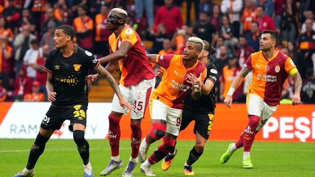 Göztepe – Galatasaray maçının ilk 11’leri