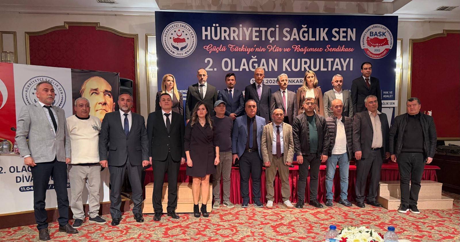 Hürriyetçi Sağlık Sen 2. Olağan Kongresi Gerçekleşti