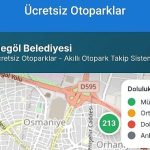 İnegöl’de Ücretsiz Otoparkların Anlık Doluluk Oranı Artık Cebinizde