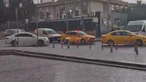 İstanbul’da bazı ilçelerde dolu etkili oldu