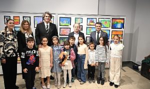 Kartepeli Minik Ressamlardan Görkemli Sergi