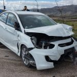 Kırıkkale’de kavşakta zincirleme kaza: 7 yaralı