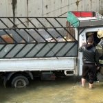 Kocaeli’de dereye uçan kamyonetin sürücüsüne dakikalarca kalp masajı yapıldı