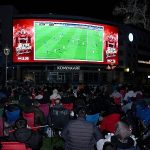 Konyalılar Milli Coşkuyu Dev Ekrandan Takip Etti