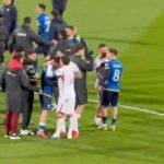 Kosova maçı sonrası yürek ısıtan görüntüler