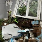 Maltepe’de toprak kaymasında ev kullanılamaz hale geldi