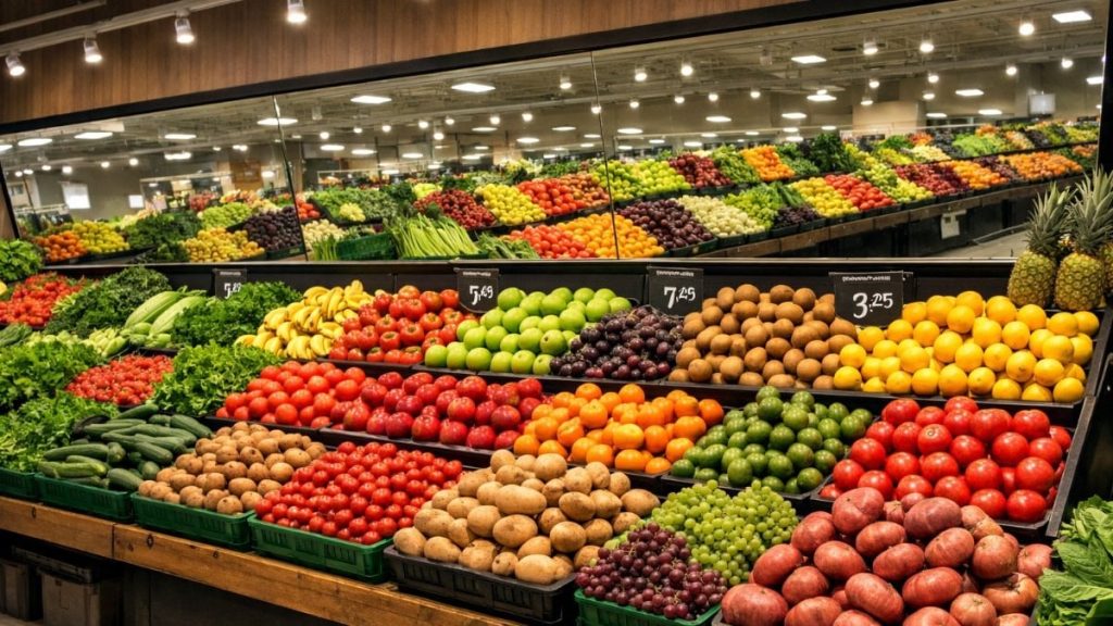 Manav reyonlarındaki aynaların sebebi şaşırttı