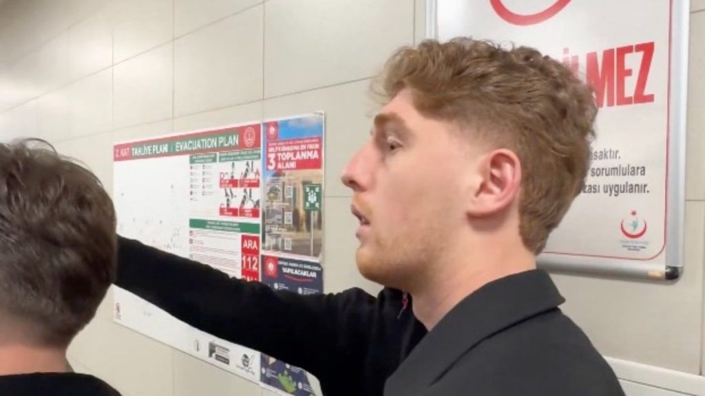 Metehan Baltacı, Mert Hakan Yandaş’a destek için adliyeye geldi