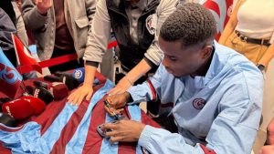 Paul Onuachu imza gününde konuştu: Harika bir sezon geçiriyoruz