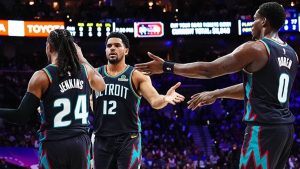 Pistons, 76ers’ı yenerek Doğu Konferansı liderliğini garantiledi