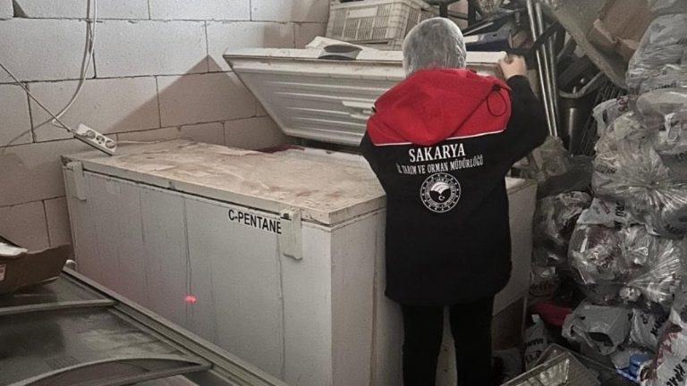 Sakarya’da 200 kilo tarihi geçmiş tavuk eti imha edildi